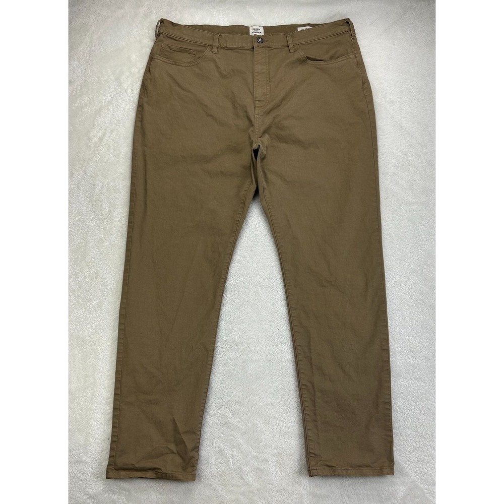 Flint And Tinder 365 Tapered Pants Mens 40x32 Military Olive Stretch 5-Pocket